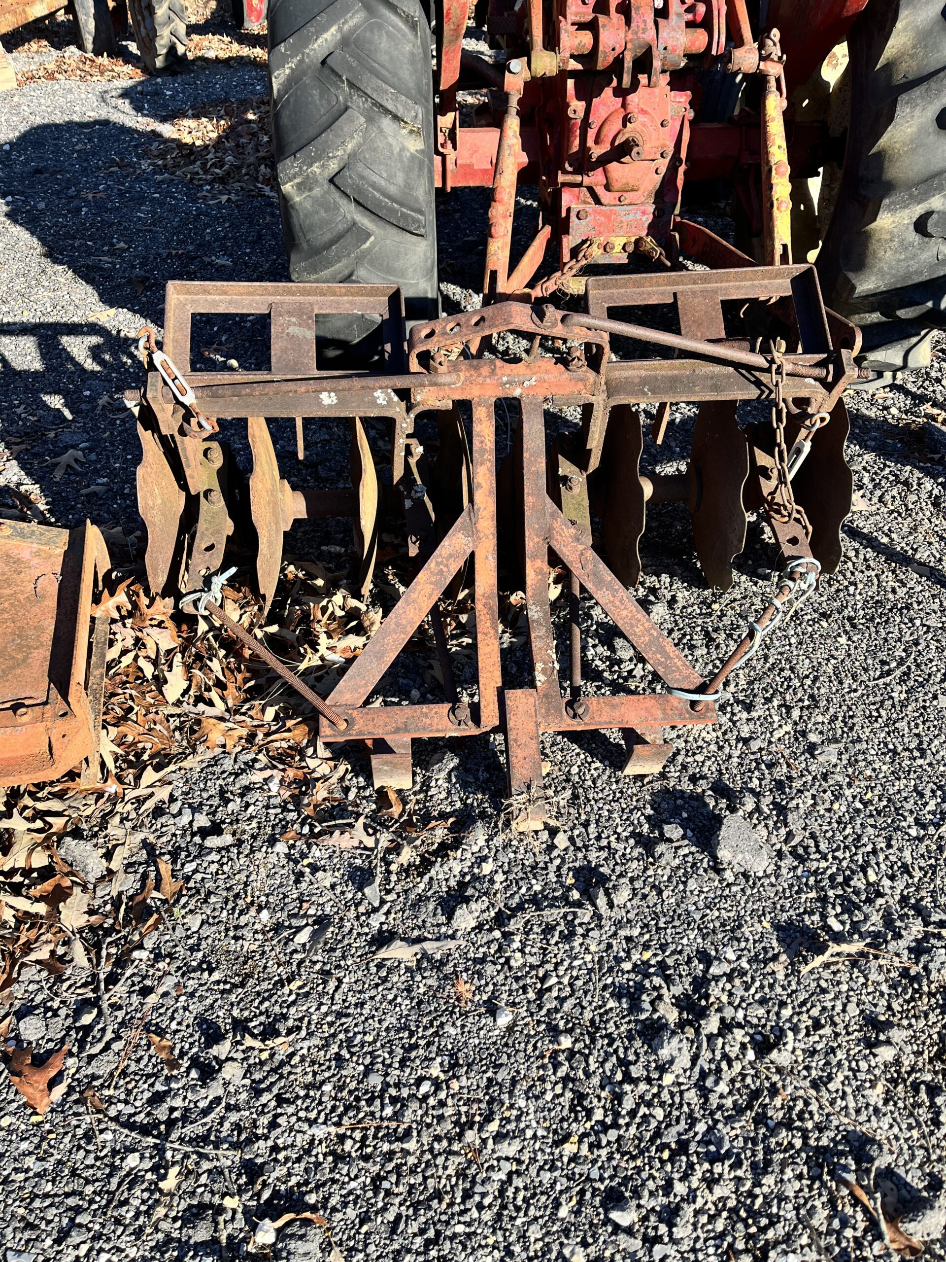 2 Gang X 4 Disc Harrow Drawbar 250 2 Scaled