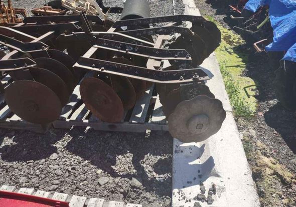 Single Point Fast Hitch Harrow 4 1